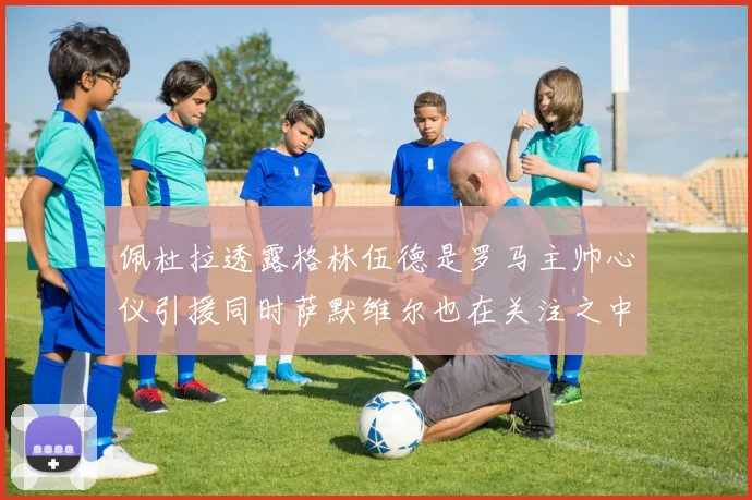 佩杜拉透露格林伍德是罗马主帅心仪引援同时萨默维尔也在关注之中